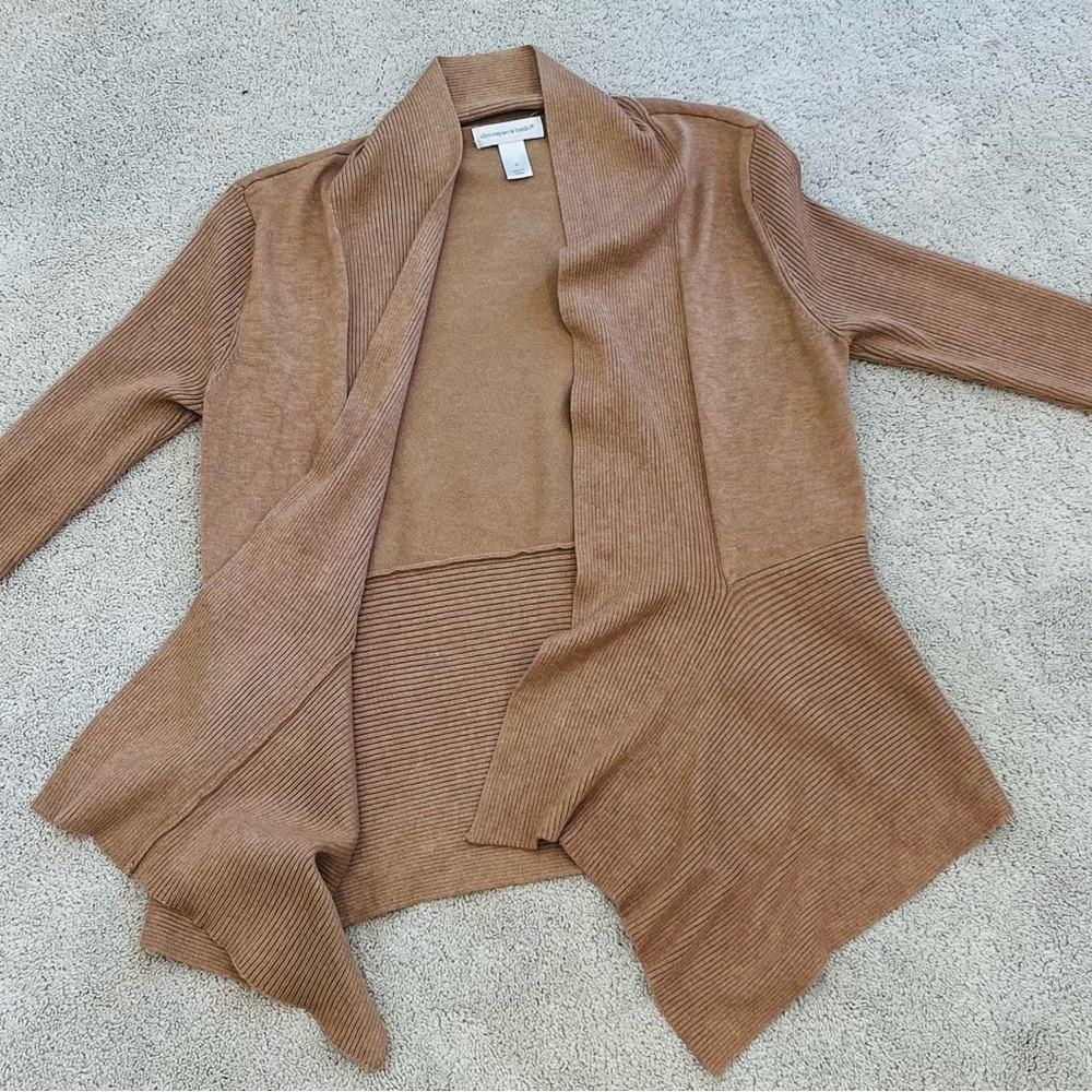 Women's Tan Sweater Cardigan